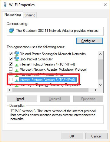 disable ipv6 windows 4