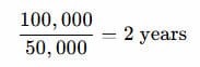 Payback Period Example