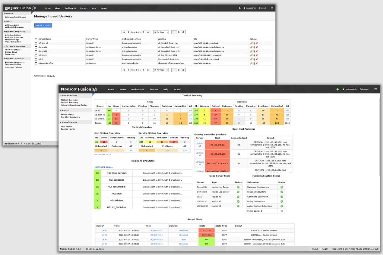 Nagios Core Network Monitoring