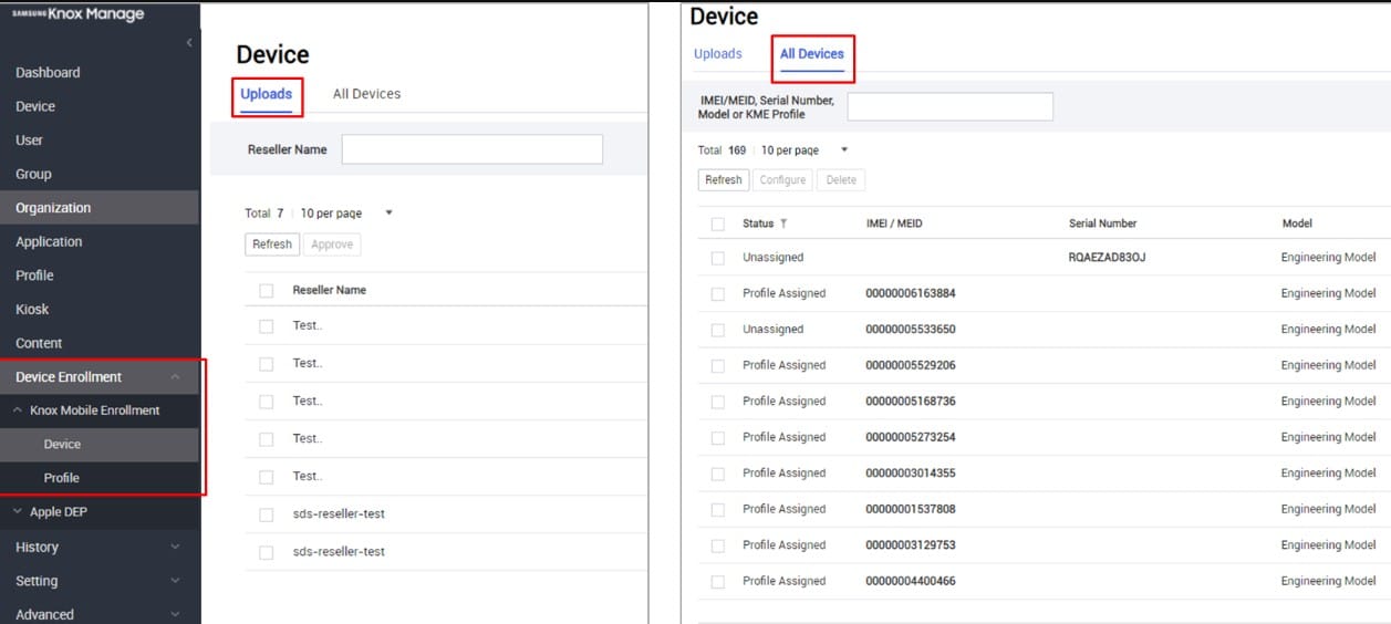Samsung Knox Manage