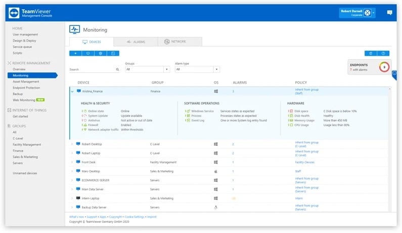 TeamViewer Remote Management