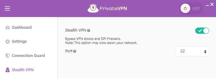 Stealth-VPN-Modus