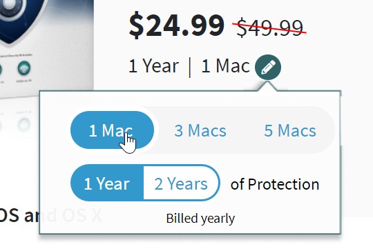 Precios de Intego