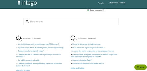 Intego FAQ