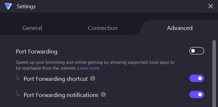 Proton VPN ist eines der wenigen VPNs mit Portweiterleitung