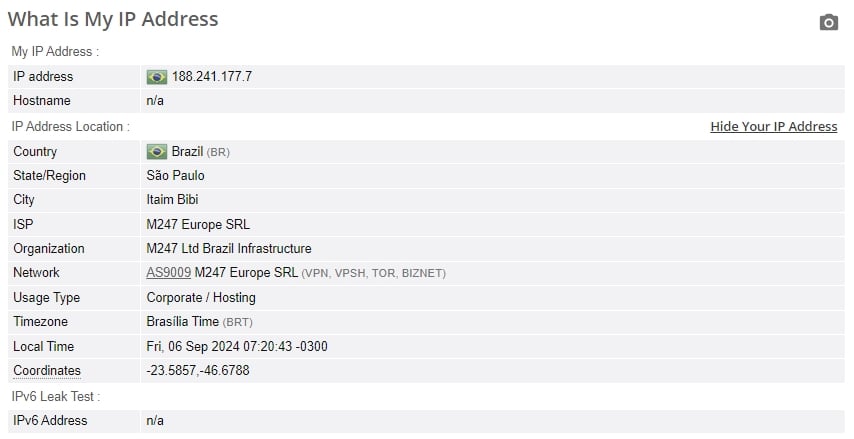 IP-Lecktest.