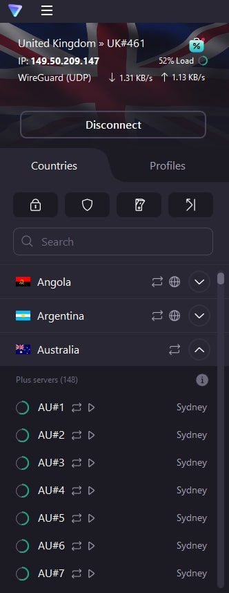 ProtonVPN-Server