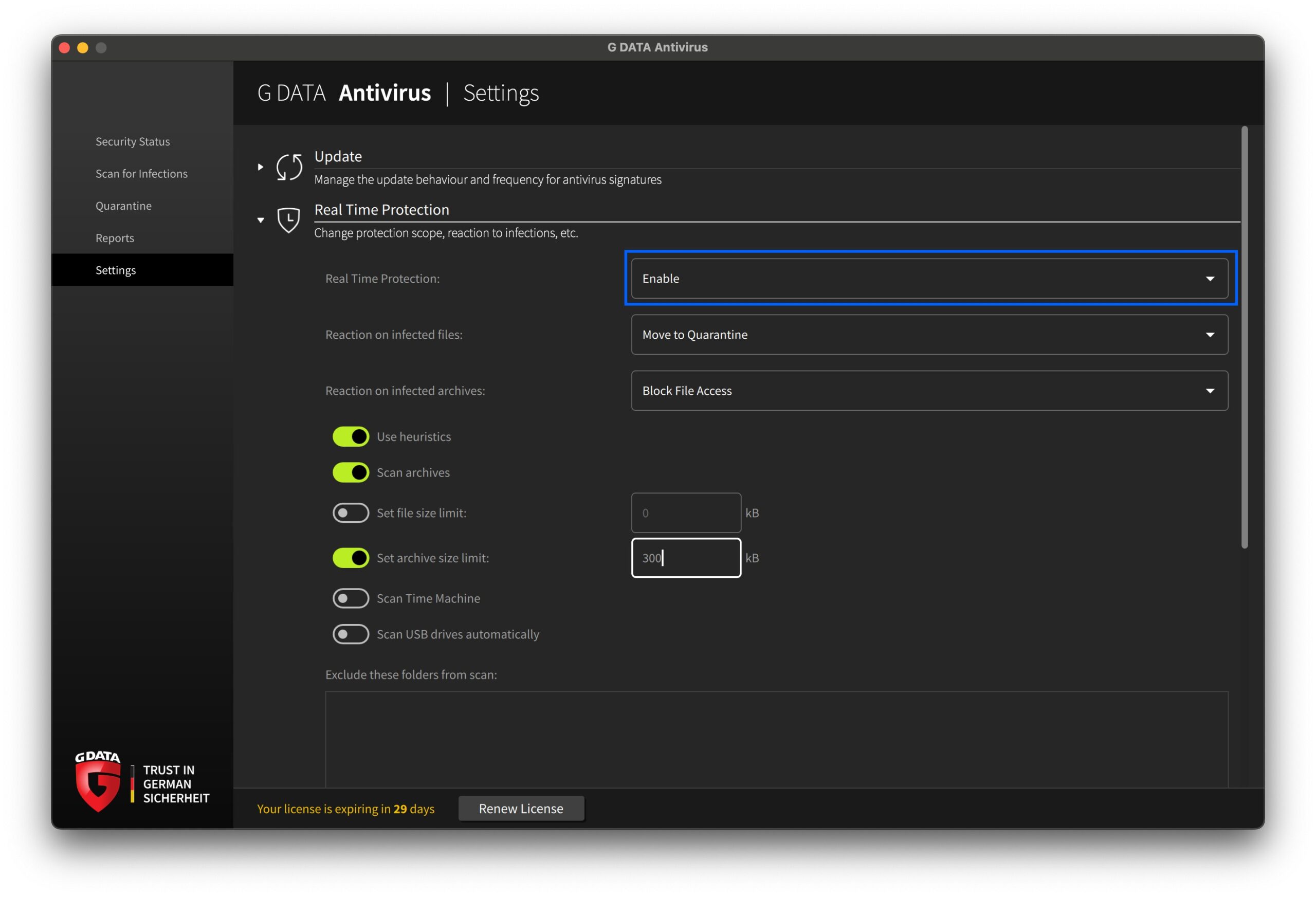 GData - Enable RTP