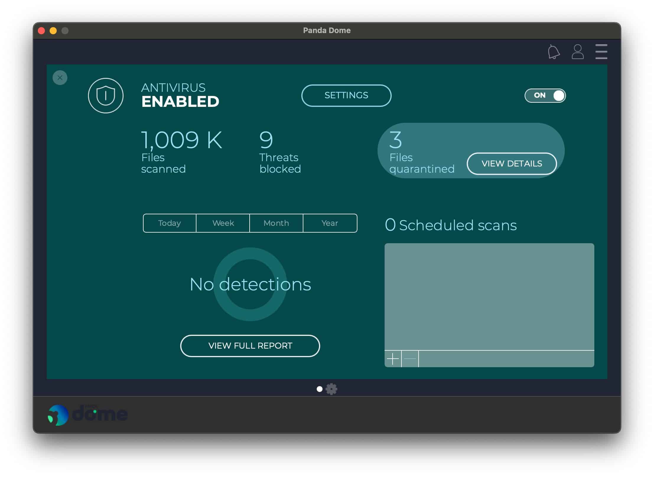 Panda antivirus - Hidden Settings