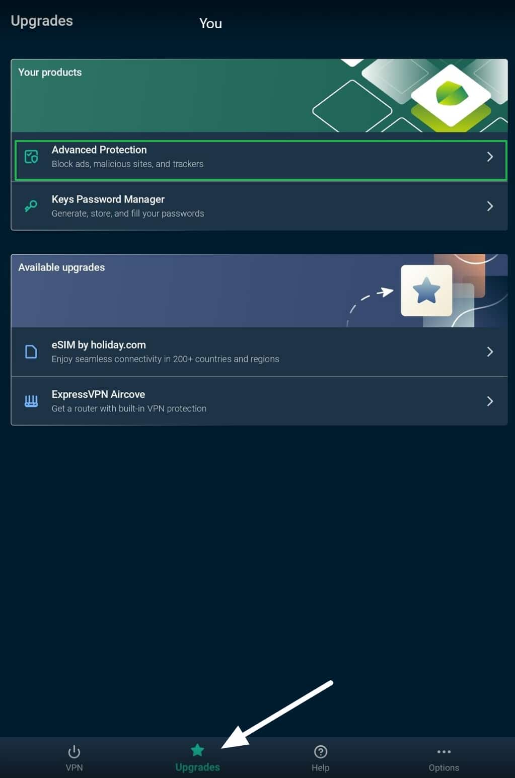 expressvpn android threat manager