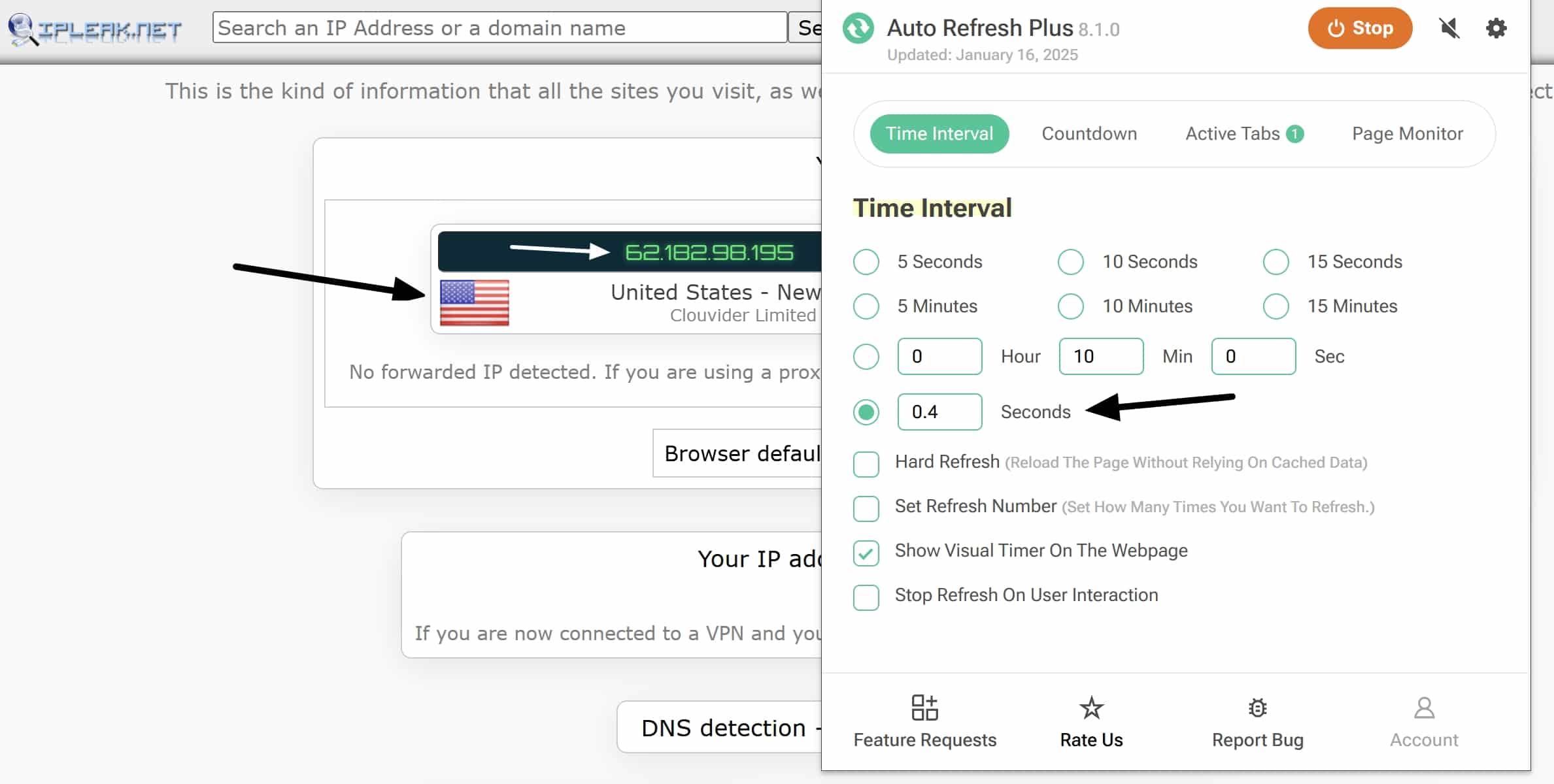 kill-switch test NordVPN