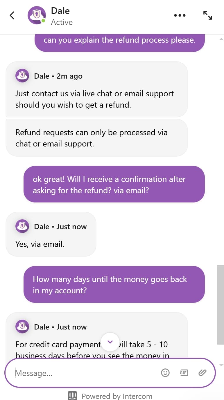 refund process