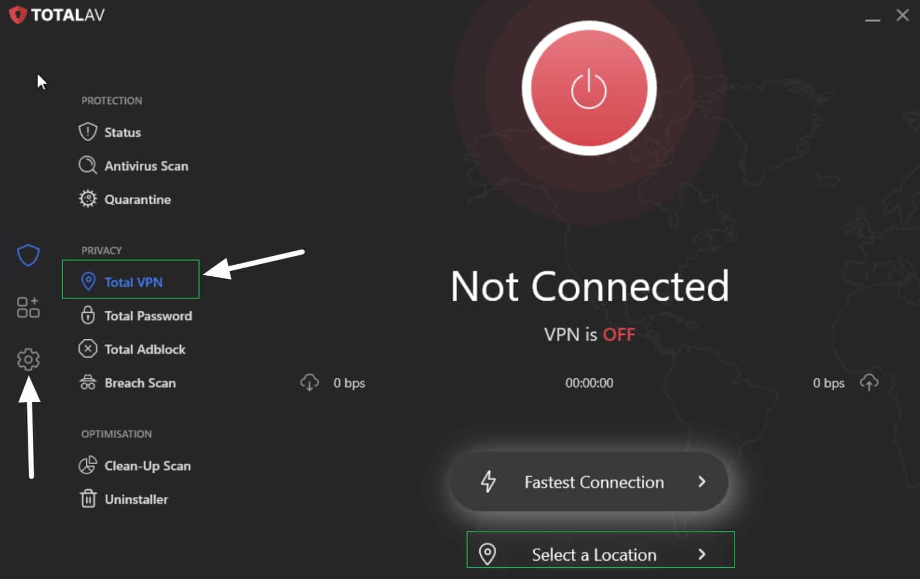 total vpn antivirus app