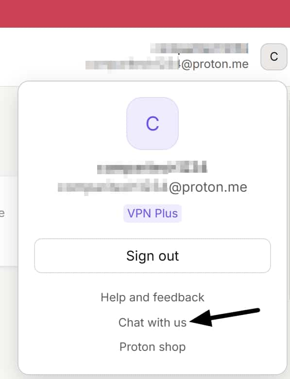proton pass live chat