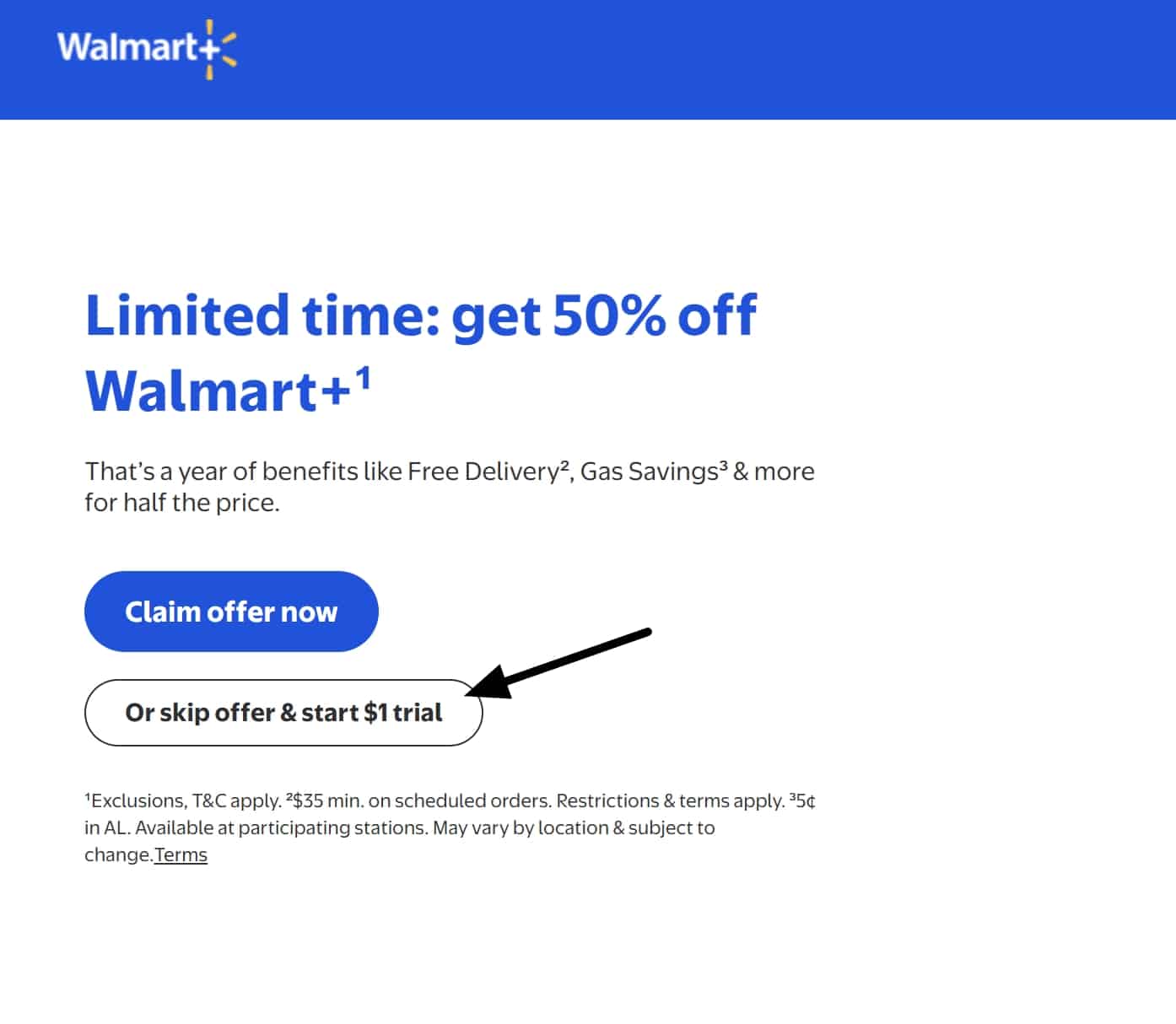 ufc walmart+ deal